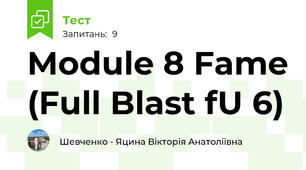 Module 8 Fame (Full Blast fU 6)