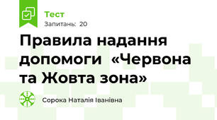 Правила надання допомоги  «Червона та Жовта зона»