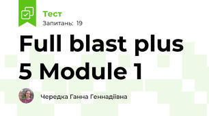 Full blast plus 5 Module 1