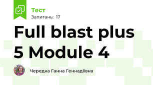 Full blast plus 5 Module 4