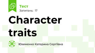 Character traits
