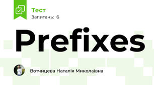 Prefixes