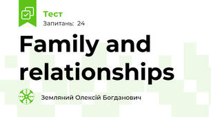 Family and relationships