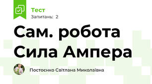 Сам. робота Сила Ампера