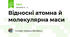 Відносні атомна й молекулярна маси