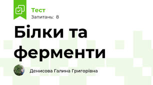 Білки та ферменти