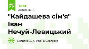 "Кайдашева сім'я" Іван Нечуй-Левицький