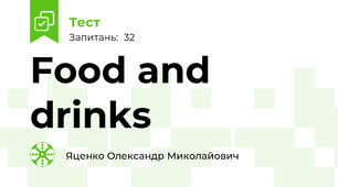 Food and drinks