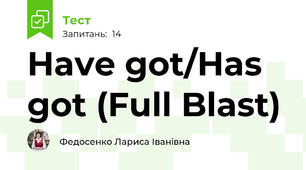 Have got/Has got (Full Blast)