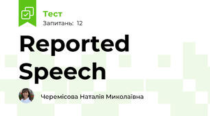 Reported Speech
