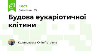 Будова еукаріотичної клітини
