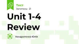 Unit 1-4 Review