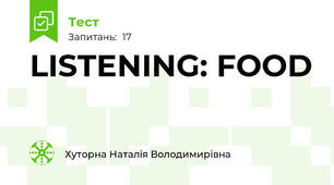 LISTENING: FOOD