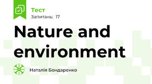 Nature and environment