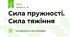Сила пружності. Сила тяжіння