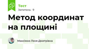 Метод координат на площині