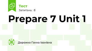 Prepare 7 Unit 1 