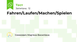 Fahren/Laufen/Machen/Spielen