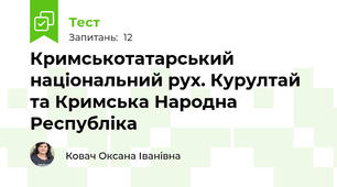 Кримськотатарський національний рух. Курултай та Кримська Народна Республіка