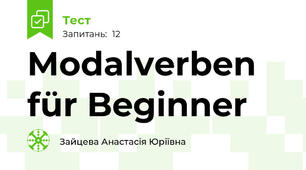 Modalverben für Beginner