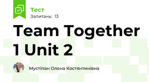 Team Together 1 Unit 2