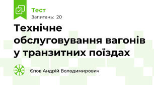 Технічне обслуговування вагонів у транзитних поїздах