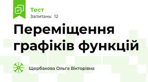 Переміщення графіків функцій