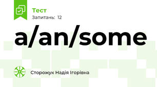a/an/some