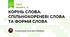 КОРІНЬ СЛОВА. СПІЛЬНОКОРЕНЕВІ СЛОВА ТА ФОРМИ СЛОВА 