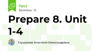 Prepare 8. Unit 1-4