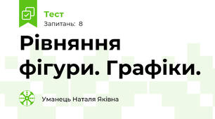 Рівняння фігури. Графіки.