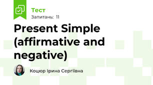 Present Simple (affirmative and negative)