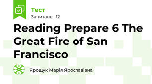 Reading Prepare 6 The Great Fire of San Francisco