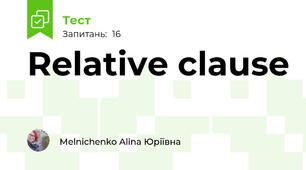 Relative clause