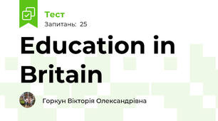 Education in Britain
