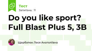 Do you like sport? Full Blast Plus 5, 3B