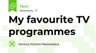 My favourite TV programmes