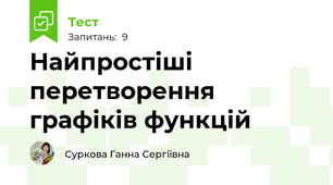 Найпростіші перетворення графіків функцій