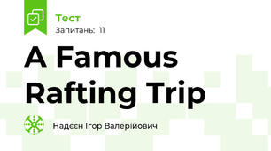A Famous Rafting Trip