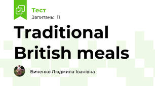 Traditional British meals