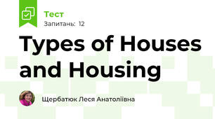 Types of Houses and Housing