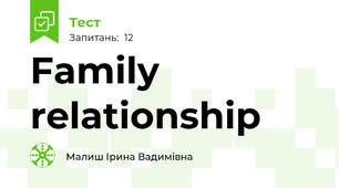 Family relationship 