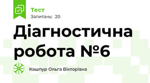 Діагностична робота №6