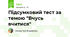 Підсумковий тест за темою "Вчусь вчитися"