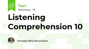 Listening Comprehension 10