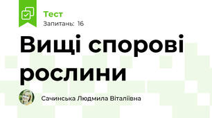 Вищі спорові рослини