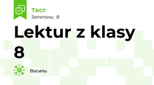 Lektur z klasy 8