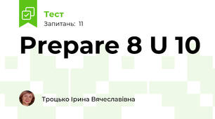 Prepare 8 U 10