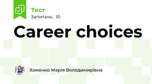 Career choices