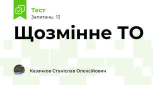 Щозмінне ТО